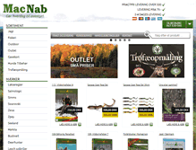 Tablet Screenshot of macnab.dk